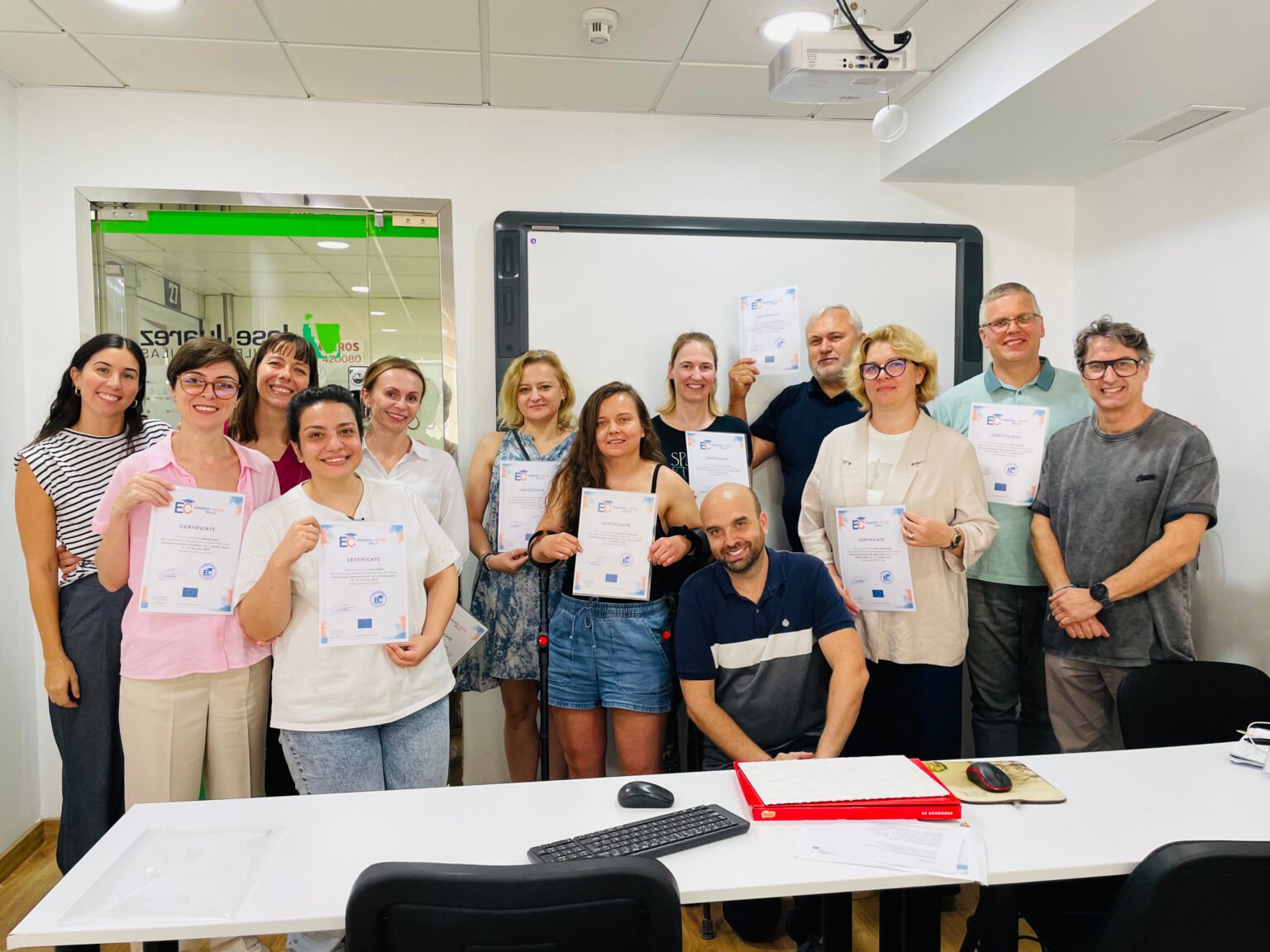 Erasmus+. Teacher training course. Seville. Spain. KA1