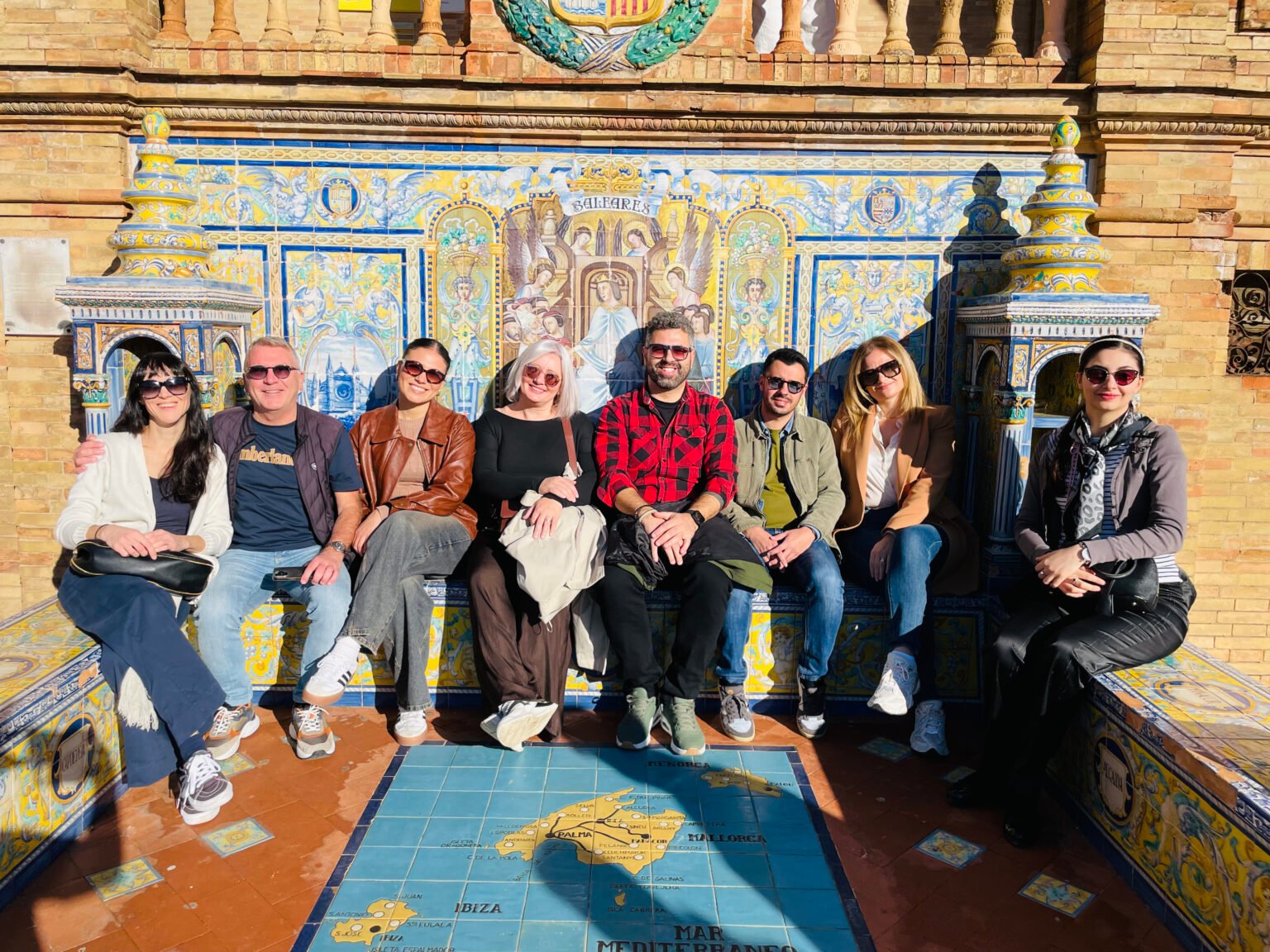 Erasmus plus teacher training course in Seville. Cultural visite. Sevilla. Spain. Erasmus+