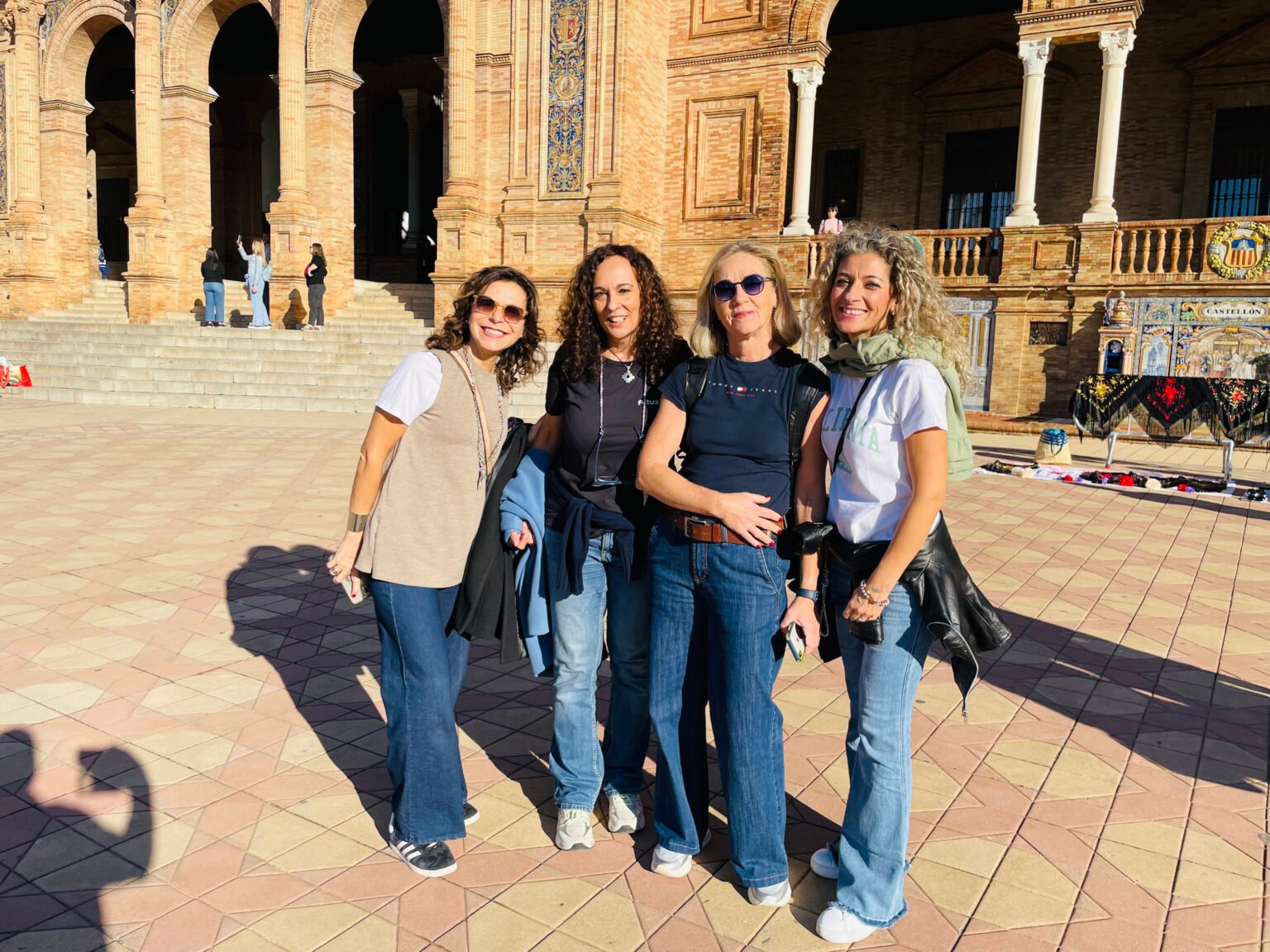 Erasmus plus teacher training course in Seville. Cultural visite. Sevilla. Spain. Erasmus+