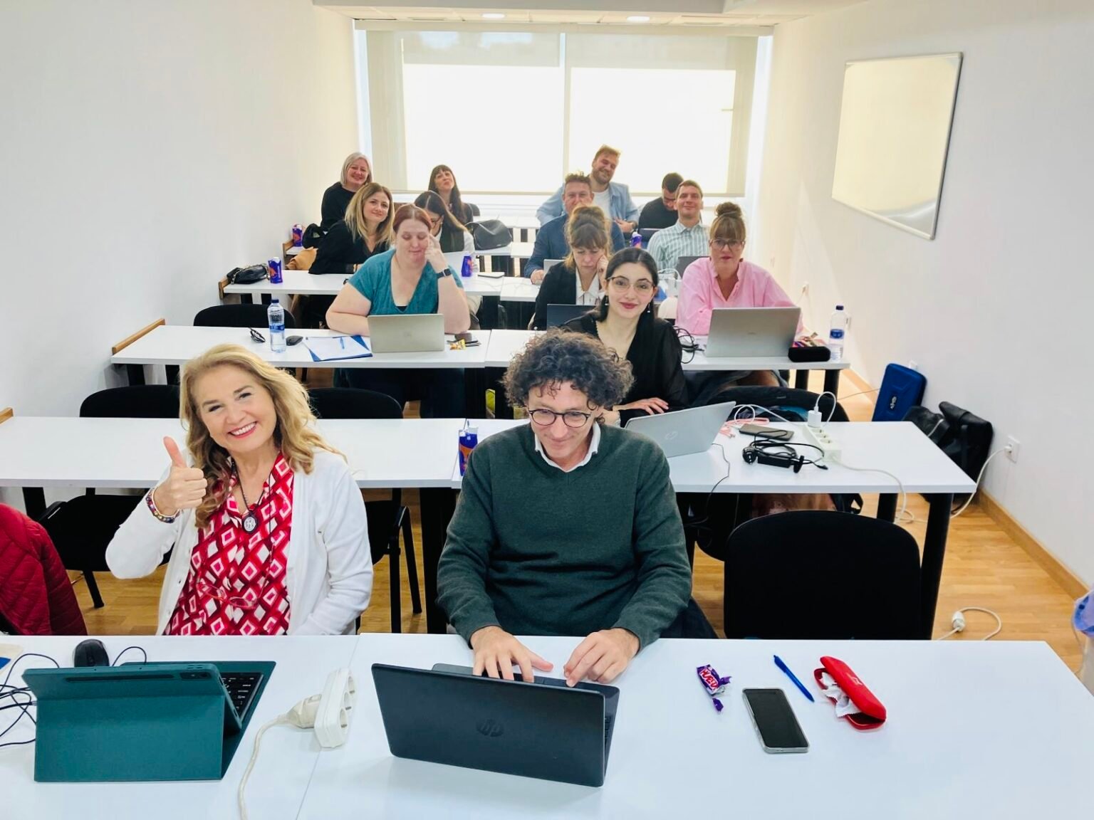 Erasmus plus teacher training course in Seville. Cultural visite. Sevilla. Spain. Erasmus+