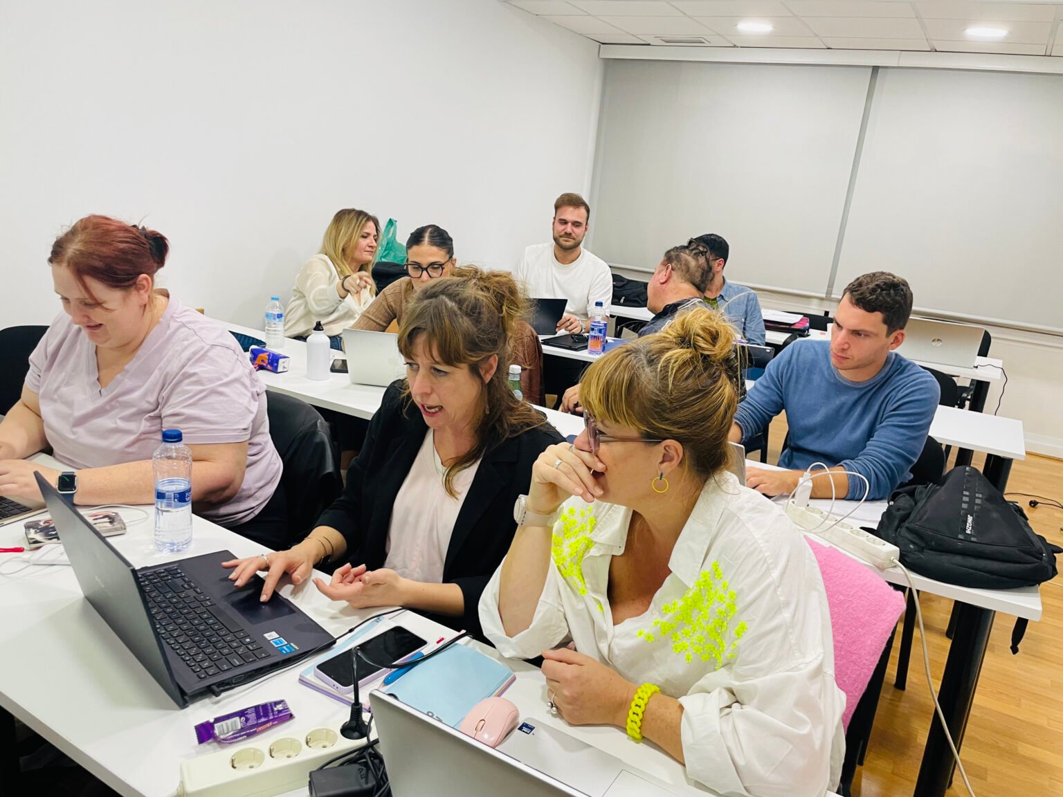 Erasmus plus teacher training course in Seville. Cultural visite. Sevilla. Spain. Erasmus+