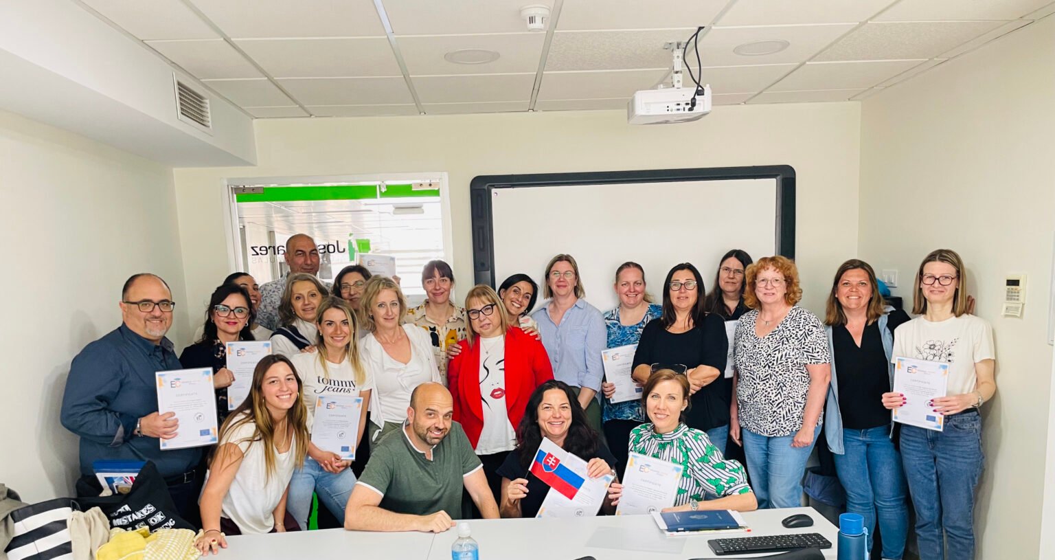 ERASMUS CENTRE SEVILLE. KA1 MOBILITIES. ERASMUS TRAINING COURSES.