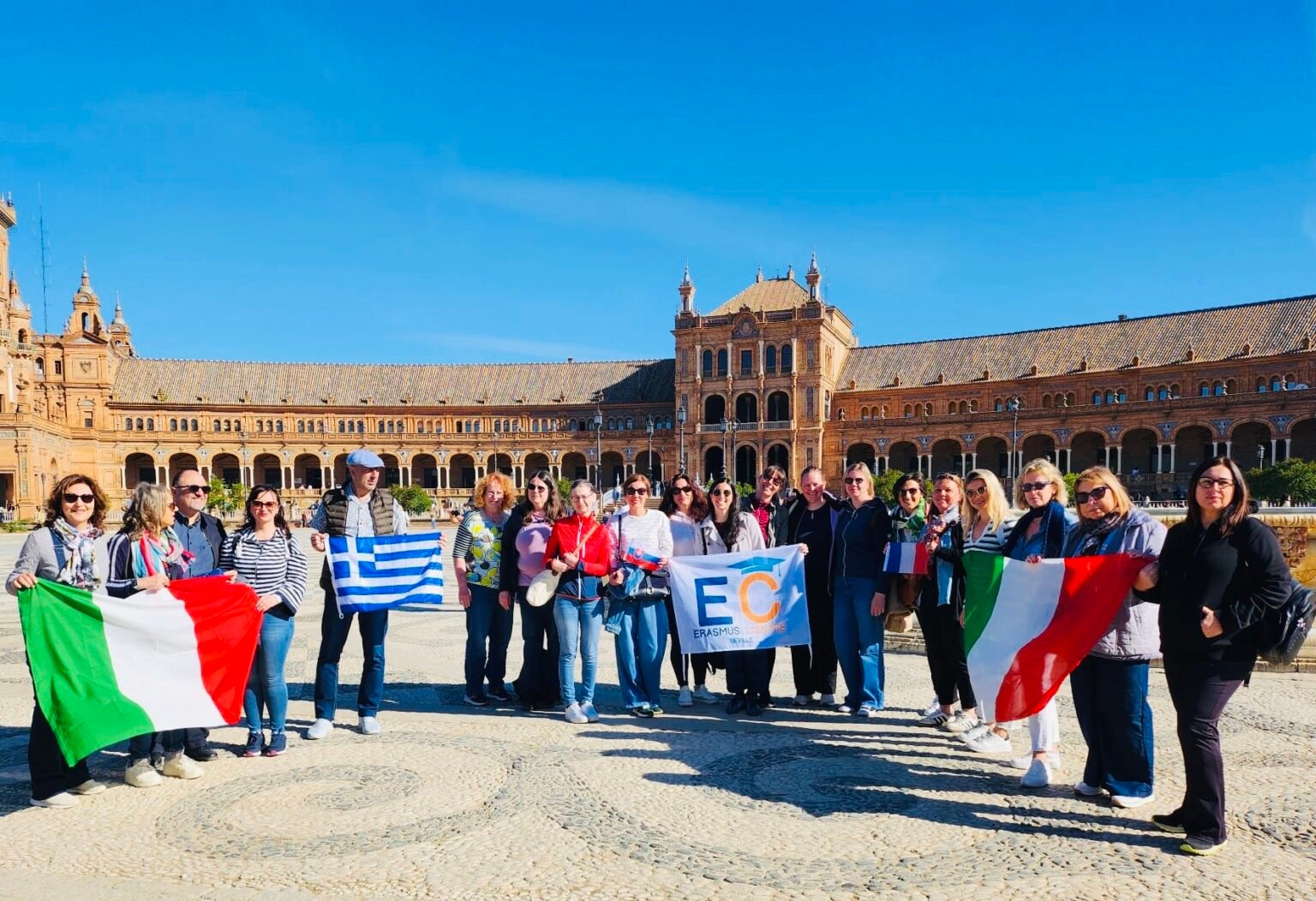 ERASMUS CENTRE SEVILLE. KA1 MOBILITIES. ERASMUS TRAINING COURSES.