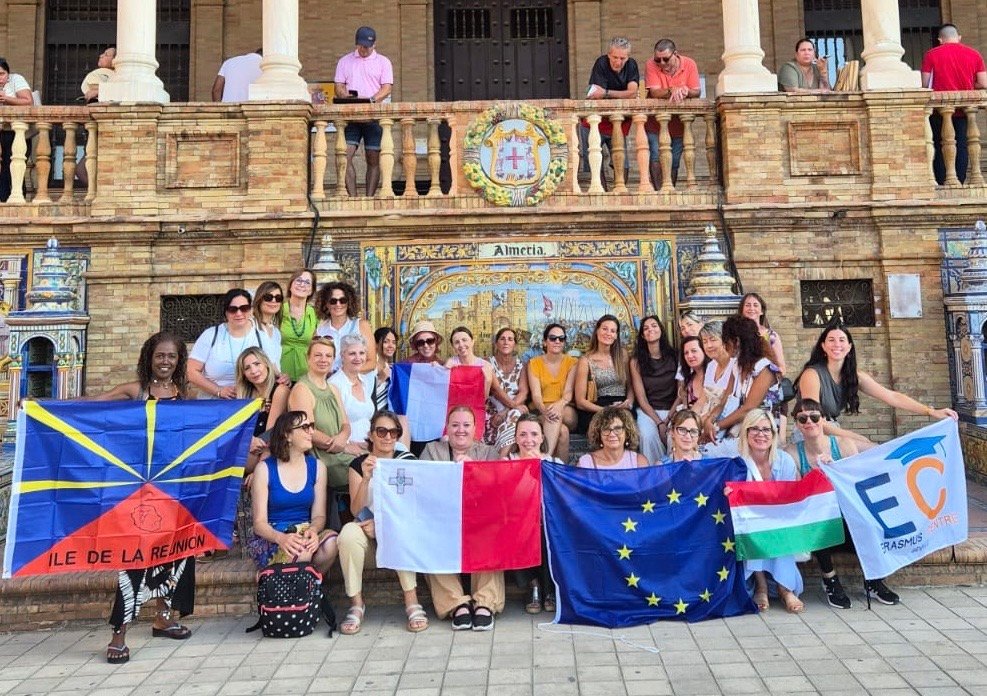 Erasmus+ courses. KA1. Seville. Sevilla.