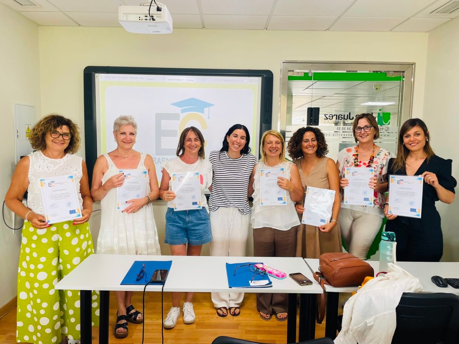 Erasmus+ courses. KA1. Seville. Sevilla.