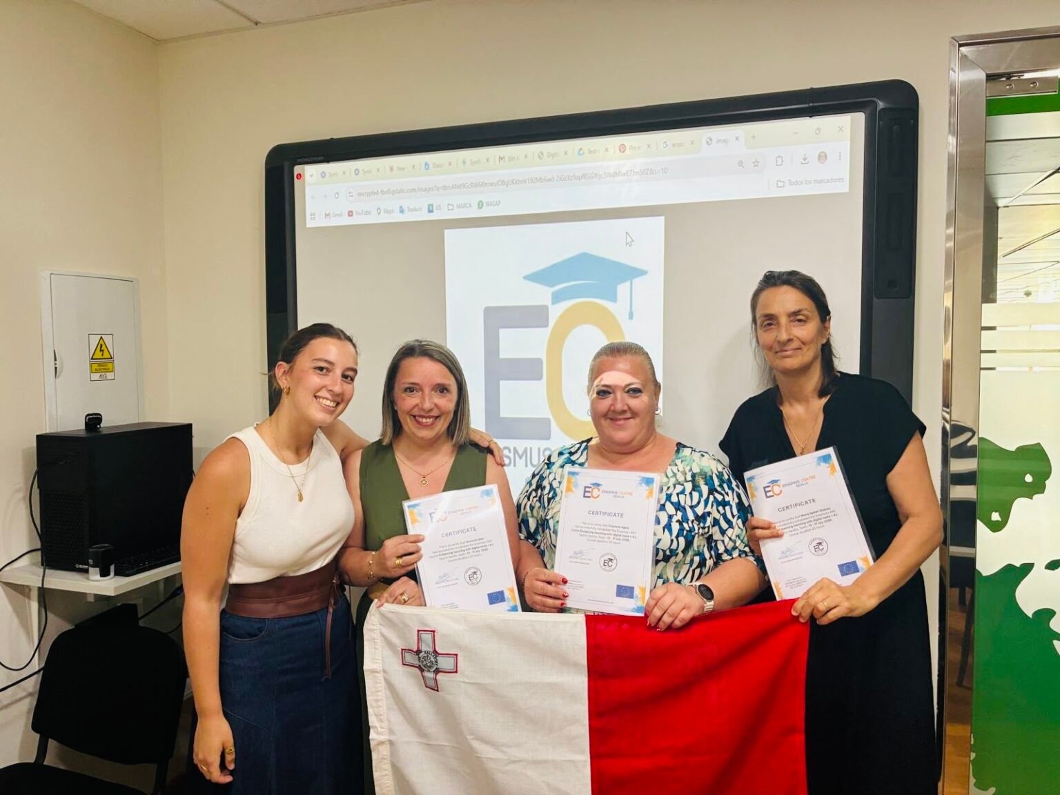 Erasmus+ courses. KA1. Seville. Sevilla.